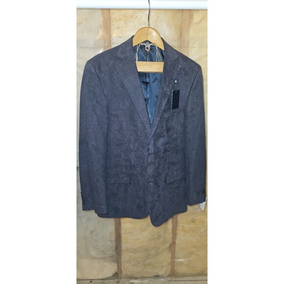 Club Room Other - Club Room Men's Microsuede Sport Coat Blazer Blue 40R 🔥🔥